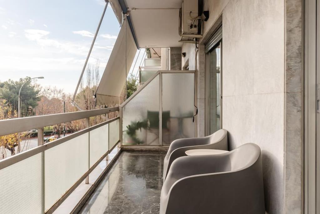 Elegant 2Bd Evelpidon Apartment Athen Exterior foto